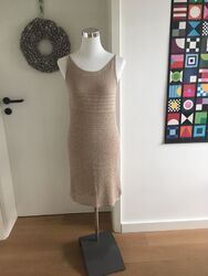 Marc O‘Polo Damen Kleid Strick Beige Gr. S