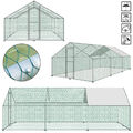 Hühnerstall Kleintierstall Freilauf Vogelkäfig Hühnerkäfig hohe Qualität 3X6X2 m