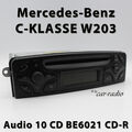 Mercedes W203 Radio Audio 10 CD BE6021 Original C-Klasse Becker Autoradio S203