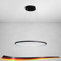 LED Hänge Leuchte Kreis Ring Design Decken Lampe Wohn Zimmer Beleuchtung Pendel!