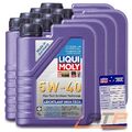 8x 1 L LITER LIQUI MOLY LEICHTLAUF HIGH TECH 5W-40 MOTOR-ÖL MOTOREN-ÖL 50047918