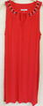 FERAUD Paris Kleid Sommerkleid v.Peter Hahn rot m. Gitzersteinen Gr. 44 / XL NEU