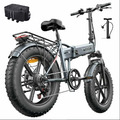 HOT ENGWE EP-2 PRO 20 Zoll E-Bike Elektrofahrrad 250W E-Mountainbike Fat Bike