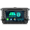 Android 13 64GB Autoradio Navi Für VW Passat CC Golf 5/6 Tiguan Jetta Skoda SEAT