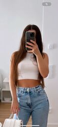 Top Croptop T Shirt Zara Größe S Weiß