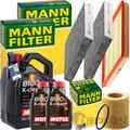 MANN INSPEKTIONSPAKET+7L MOTUL 5W-30 ÖL passend für BMW X3 F25 35i X4 F26 M40i