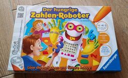 Ravensburger Tiptoi Spiel - Der hungrige Zahlen Roboter Komplett Super Zustand