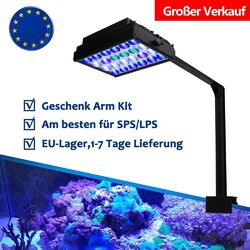 PopBloom S16Pro 60W Meerwasser Led Aquarium Beleuchtung Für Meeresaquarium Coral