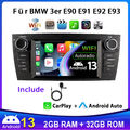 Für BMW 3er E90 E91 E92 E93 7”Autoradio SWC Android 13 32G GPS ASP EQ WIFI BT4.0