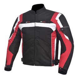 Herren Jacke Motorrad Wasserdicht Textil Cordura Mit Ce Schutzpolster