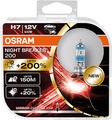 Osram H7 12V NIGHT BREAKER 200 bis zu 200% mehr Licht 2Stk.