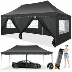 Falt Pavillon WASSERDICHT Pavillion Gartenzelt Anti-UV Dachmaß 3x3m 3x4,5m 3x6m