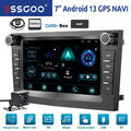 DAB+ Autoradio Android 13 GPS Navi Für Opel Astra H Corsa C D Meriva Zafira A B