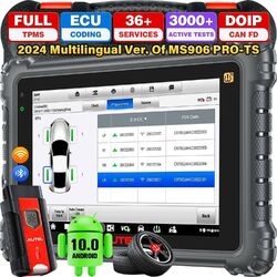 2024 Autel MaxiCOM MK906 Pro-TS OBD2 Diagnosegerät Scanner ALLE SYSTEM TPMS RDKS