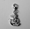 Silberanhänger Sternzeichen - Charm - WASSERMANN - Neu - 925 Sterling Silber