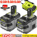 18V Original Akku für Ryobi P108 Lithium ONE Plus Akku 18 V RB18L50 6Ah 9Ah 12Ah