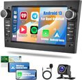 Octa Kern 4+64GB Android 13 Autoradio GPS 4G Für Opel Corsa C D Astra H Zafira B