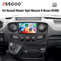 Android 13 Autoradio Für Opel Movano B Renault Master 3 Carplay GPS Navi 4+64GB