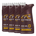 MANNOL Extreme SAE 5W40 Motoröl VW 50200, 50500, MB 229.5, BMW LL-01, 4x1 Liter