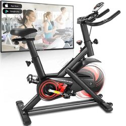 Heimtrainer Ergometer LCD Display Indoor Cycling Bike Fitness Fahrrad bis 150kg