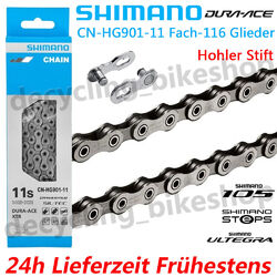 Shimano HG40/53/701 Kette 6/7/8/9/10/11/12 Fach MTB Rennrad Ketten 116/126 Links