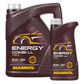 6 (5+1) Liter MANNOL SAE 5W-30 Energy Combi LL Motoröl / Longlife III