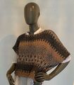 BRUNELLO CUCINELLI Strick Pullunder, Pullover, Gr. L.,dreifarbig