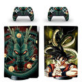 Skin Aufkleber Sticker fur PS5 Konsole Controller Disc Version Dragon Ball #11