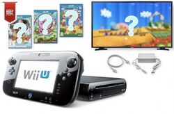 ⭐️ NINTENDO WiiU KONSOLE mit KABEL + SPIELE nach Wahl (Mario Kart etc.)