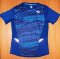 PUMA Run Grafik Sport T-Shirt Gr.M 48/50 Funktionsshirt atmungsaktiv Laufshirt