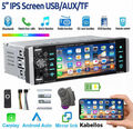 Wireless Carplay Android Auto Autoradio 1 DIN Mit 5" Bildschirm USB TF Bluetooth