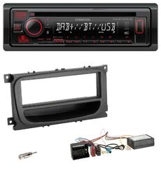 Kenwood MP3 CD USB Bluetooth DAB Autoradio Radioeinbauset CAN-Bus DIN Autoradio