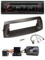 Kenwood Lenkrad CD USB Bluetooth DAB Autoradio für Fiat Punto 1999-2005