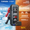 TOPDON JS2000 2000A Auto KFZ Starthilfe Jump Starter Ladegerät Booster Powerbank