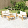 Homgoday 2-TLG. Gartenlounge Set Gartensofa Loungemöbel Gartenmöbel Set W9V2