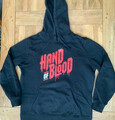 HandOfBlood - Logo - Hoodie Gr. XXL schwarz Kapuzenpulli wie Neu Pullover Hänno!