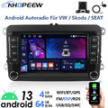 4+64GB CarPlay Android 13 Autoradio GPS Navi Für VW Golf 5 6 Passat Polo Touran