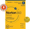 NORTON 360 DELUXE - 5 Geräte / 1 Jahr inkl. 50GB, KEIN ABO, Download