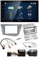 Kenwood 2DIN Bluetooth Lenkrad USB DAB Autoradio für Seat Leon 2005-2012 silber