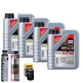 Motoröl 5W30 LIQUI MOLY Special Tec Dx1 4L+HENGST Ölfilter +Spülung +Cera Tec