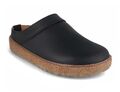 Haflinger Unisex Travel-Clog-Neo 818070 Leder Lederfussbett black cognac Gr.36-4