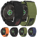 Für Garmin Fenix 8 E 7 7X 6 6X Epix Pro 5 5X Enduro 3 2 Quick Fit Nylon Armband