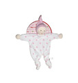 NEU * Spiegelburg Baby Glück Wichtel Puppe Schmusetuch Schnuffeltuch weiß rosa