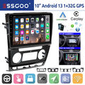 32G Android 13 Autoradio Carplay GPS WIFI FM RDS BT Für Skoda Octavia 2 2007-13