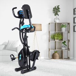 Heimtrainer Ergometer Fahrrad Fitnessbikes Indoor Cycling Bike Klappbar mit App