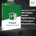 Microsoft Project Professional 2016 - Sofortige Lieferung per E-Mail