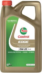 Castrol Edge 0W-20 LL IV Motoröl mit Fluid-Titanium, 5 Liter