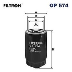 Ölfilter Filtron für Volvo 760 Kombi 765 2.4 83-92 Op574