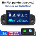 Für FIAT PANDA 2013-2020 6.2" Android 12 Autoradio Carplay GPS Navi Hifi SWC USB