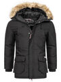 Geographical Norway Herren Winter Jacke Outdoor Parka Mantel warm  Steppjacke